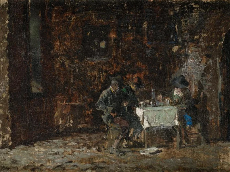 1871-Mariano Fortuny y Madrazo - Amanti della musica (Il raduno)